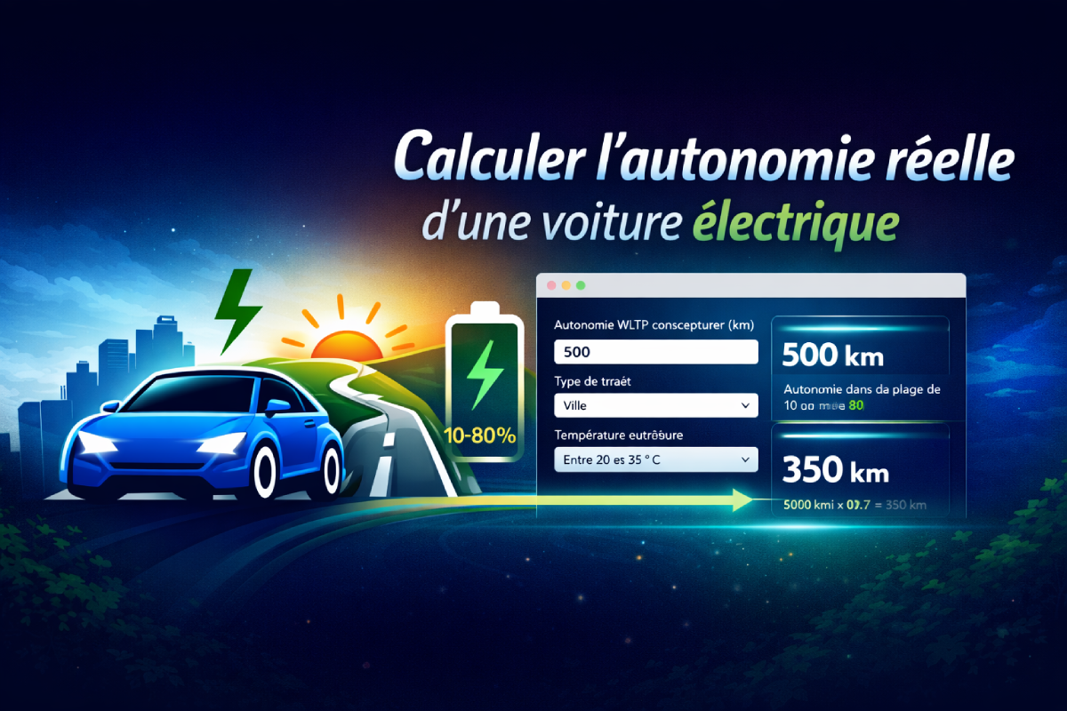 Simulateur autonomie voiture électrique